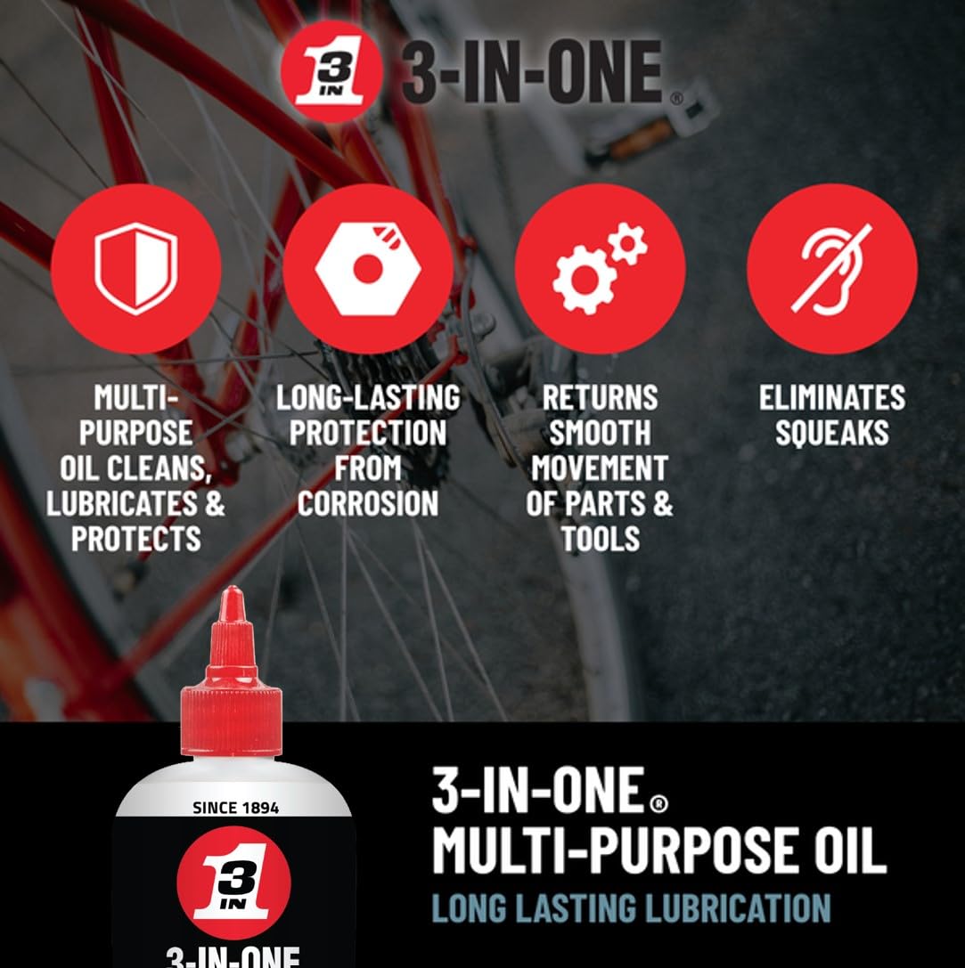 3-in-ONE Multi-Purpose Oil with Marksman Twist Spout, Precision